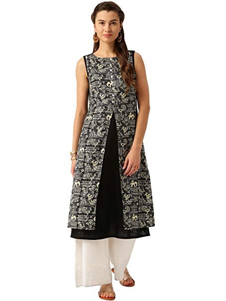 Embroidery Jacket with kurti