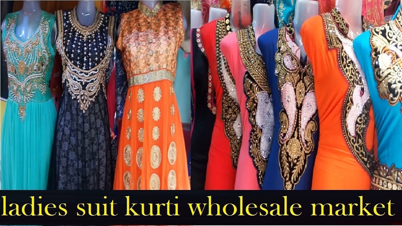 Designer Kurti's wholesale market Mumbai | Kurtis Manufacturer in Mumbai | # kurti - YouTube