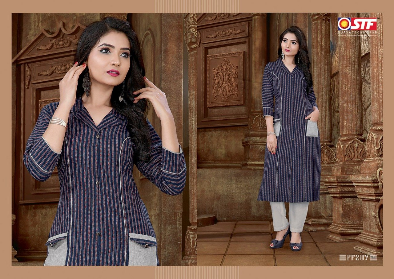 Rayon Printed A-line Kurti with Pocket at Rs 595/piece in Noida | ID:  19524353473