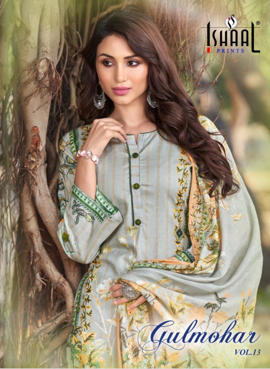 Malhar Premium Lawn Collection Printed Pakistani Lawn Dress Material at Rs  330 / Piece in Hyderabad