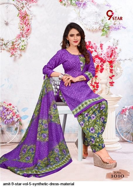 Quick Dry Synthetic Dress Material at Best Price in Surat | Pearl Fashion