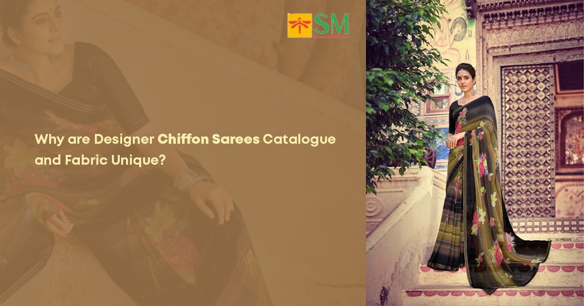 Designer Chiffon Sarees Catalogue